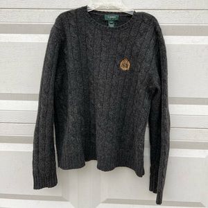 Ralph Lauren 100% Lambswool Sweater - Large